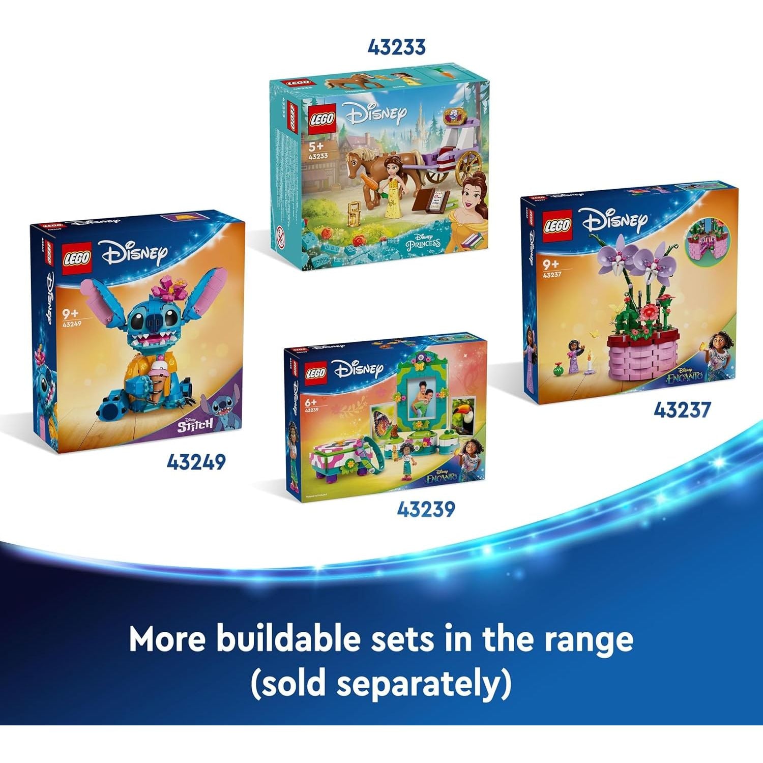 Buy LEGO,LEGO Disney Stitch Building Toy for Kids 9+, with Ice-Cream Cone & Character Figure, Fun Birthday Gift (43249) - Gadcet UK | UK | London | Scotland | Wales| Near Me | Cheap | Pay In 3 | Interlocking Blocks